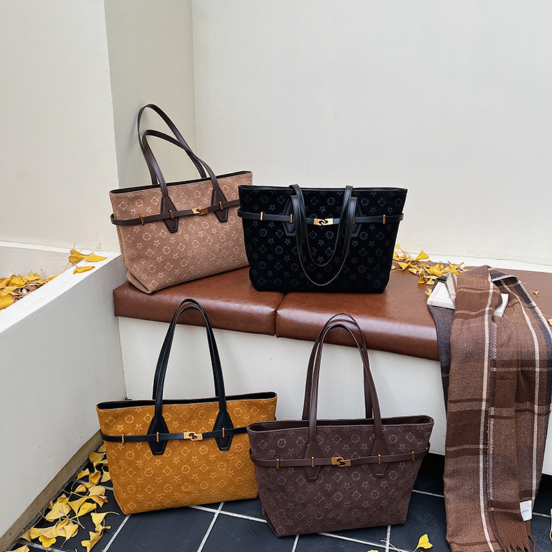 Free shipping Designer bag Plaid tote bag women bag shoulder bag crossbody bag versatile large capacity handbag Pure-hearted