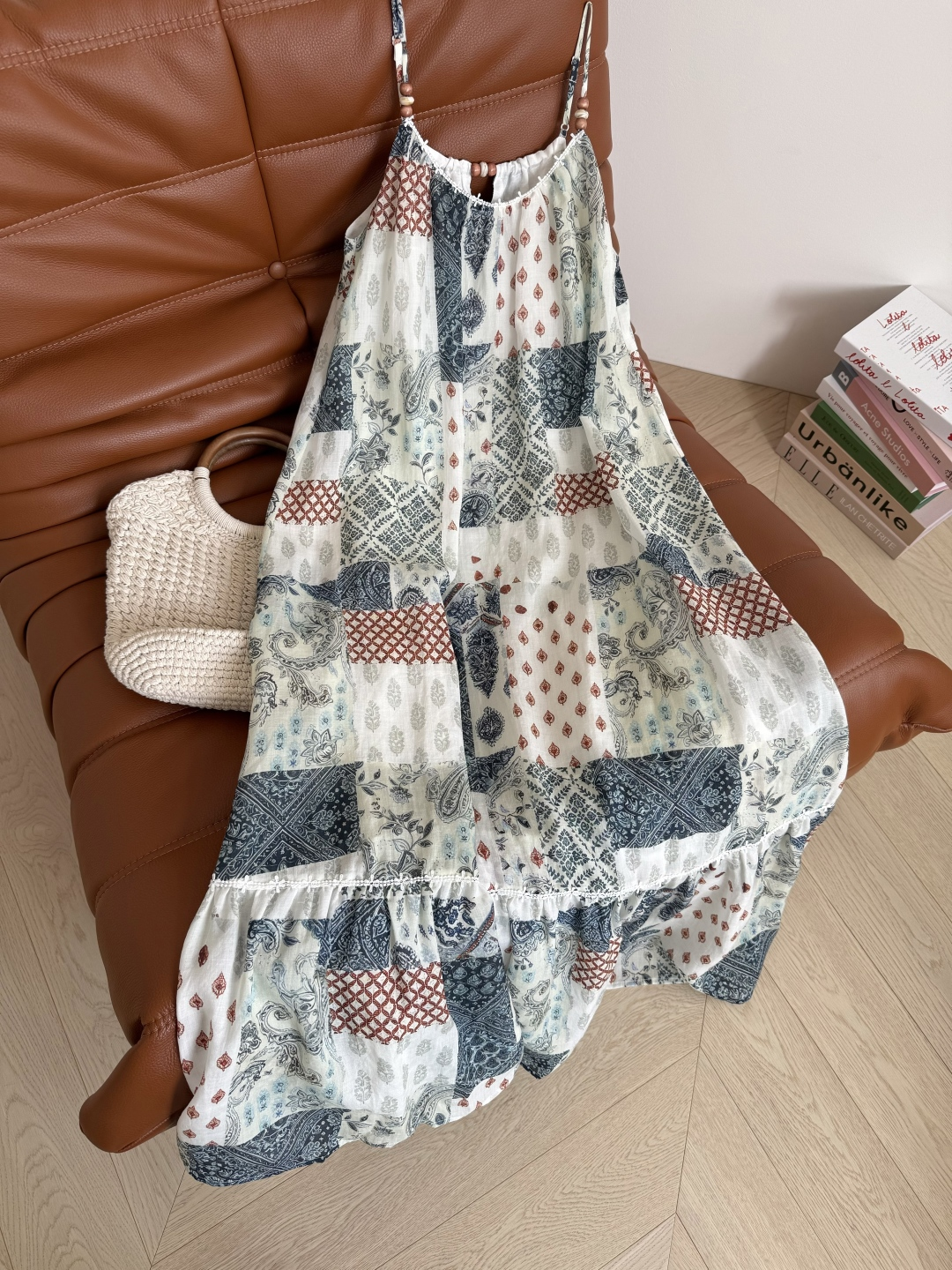2025 Printed long skirt Fashion Week Show Customized Fashion Tailored clothing womens Fashion Paris.M349