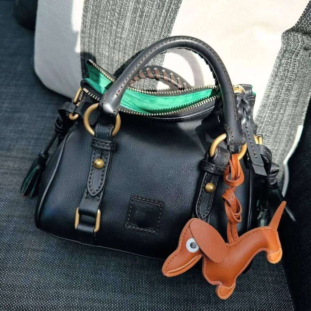 Florentine Micro Satchel, Women's Fashionable Handbag With Crossbody Strap, Luxury Designer Tote For Ladies Vintage Shoulder Bag