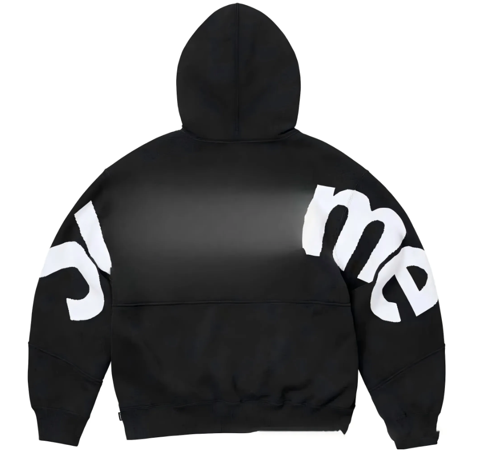 Men's hoodie designer hoodie Supremely American street fashion brand letter embroidery hoodie men's pure cotton plus size sweat absorbing y2k hip hop hoodie