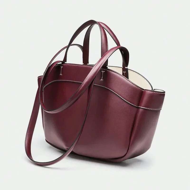 2024 Fashion trend brand Large Capacity Shoulder Designer Women's Pu Leather Handbag Commuter Bag