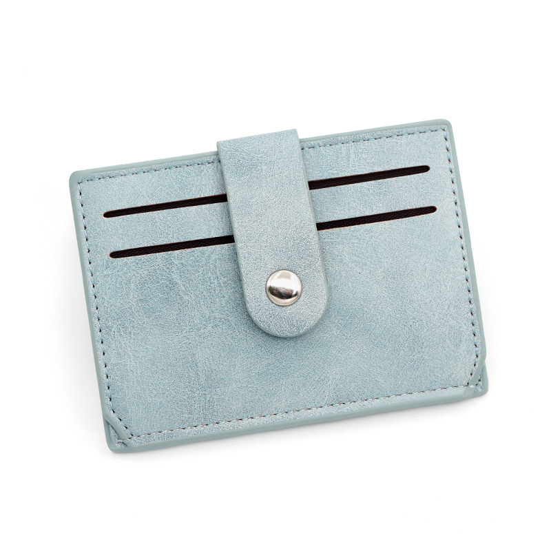 Designer Wallet Trendy Letter Multi Color Buckle Thin Portable Small Bag With Multiple Slots Card Holder Zero Wallet Luxury Wallet Key Pouch
