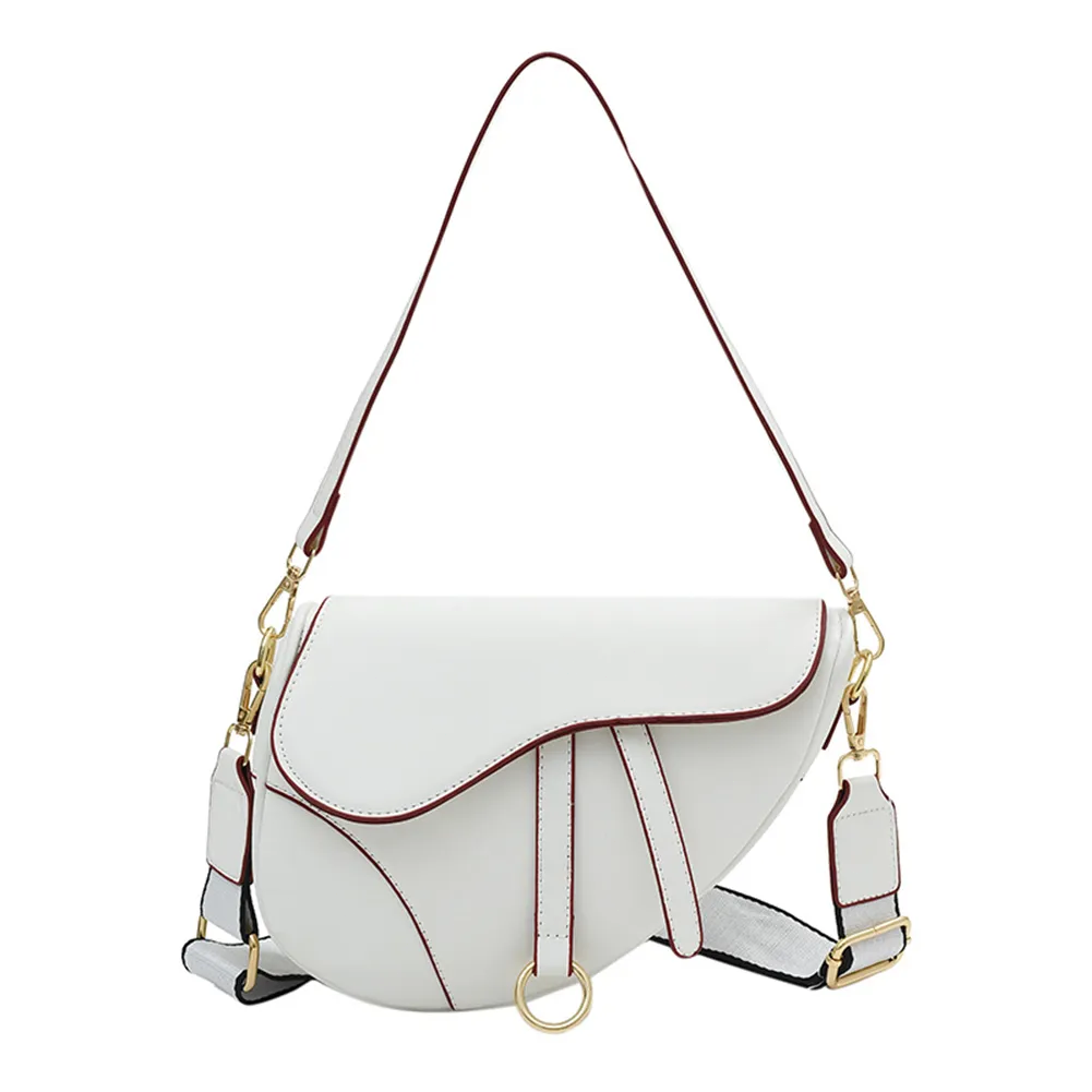 handbag designer bag saddle bag womens crossbody classic shoulder bag PVC leather bags