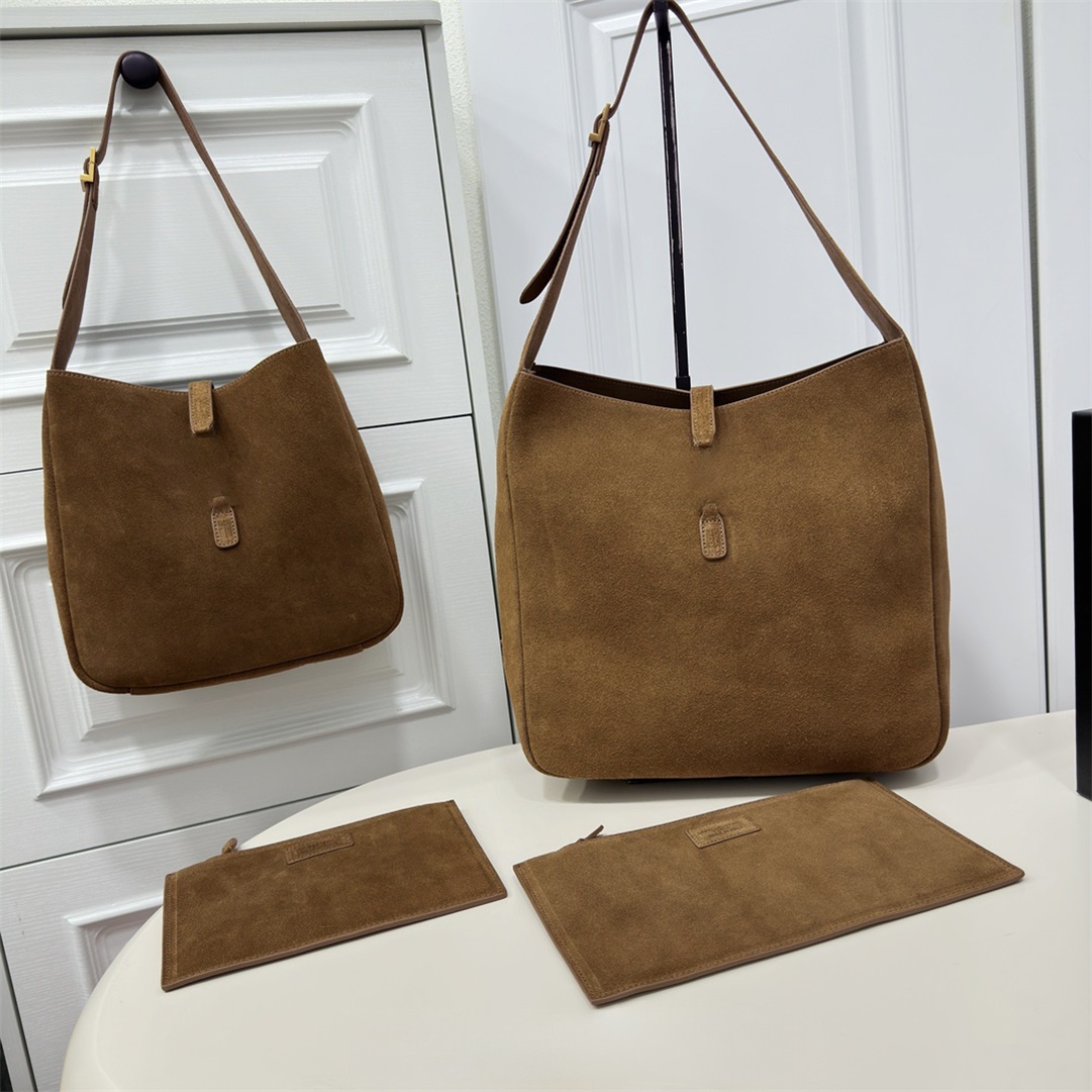 Designer Women Classic suede hobo Totes shoulder luxurys handbag women crossbody bag leather classic large capacity tote Bag shopping bag11888