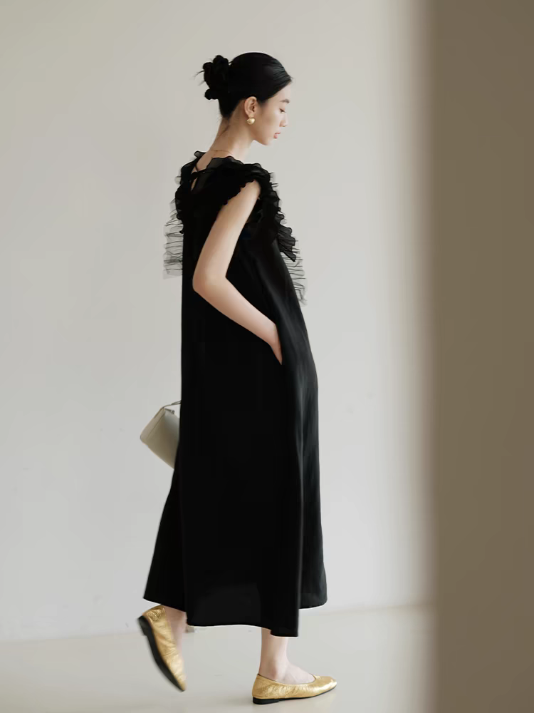 2025 flax dress Fashion Week Show Customized Fashion Tailored clothing womens Fashion Paris.M323