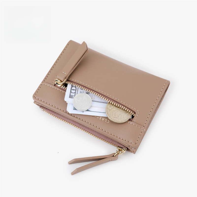 Designer Wallet Tailian S New Zipper Folding Women S Short Wallet With High End Feel Niche Design Fashionable Wallet Pure Luxury Wallet Key Pouch
