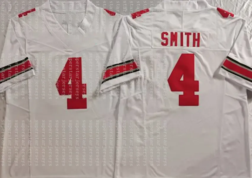 4 Jeremiah Smith 2025 College Football Jersey Will Howard Treveyon Henderson Downs Cody Simon Denzel Burke Stroud Miyan Egbuka