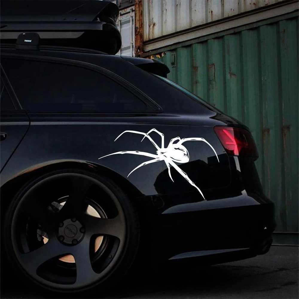 Universal mysterious spider pattern vinyl car sticker suitable for all cars car body stickers creative tuning accessories artistic stickers H25430