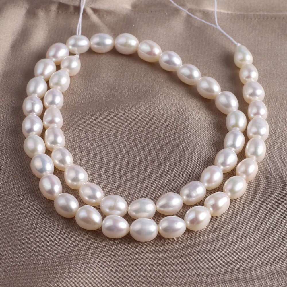 AAAA 6-7Mm 100% High Quality Natural Freshwater Pearls Rice Spacer Beads For Jewelry Making DIY Necklace Bracelet Accessories