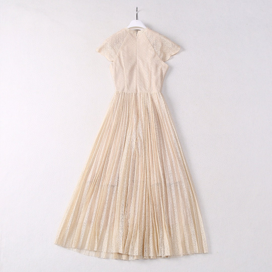 2025 embroidery dress Fashion Week Show Customized Fashion Tailored clothing womens Fashion Paris.M333