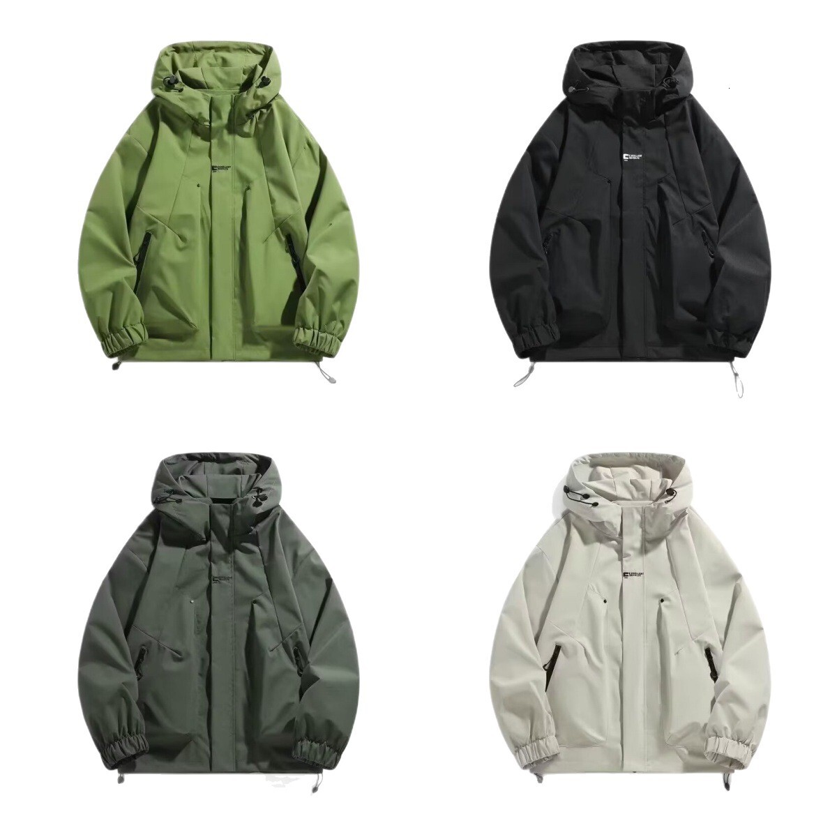 American Designer Jacket Style Popular Retro Jacket For Women Spring And Autumn New Jacket Men Trendy Brand Windproof Waterproof Couple Hooded Jacket