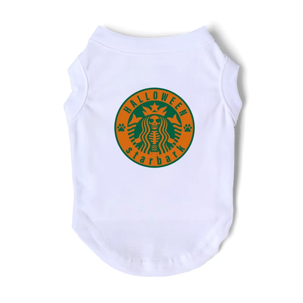 Dog Shirts Soft Stretchy Cotton Summer Pet Dog T Shirts for Small Dogs Cats Imitating Design Printed Puppy Vest Clothes Breathable Doggy Tank Top Outf
