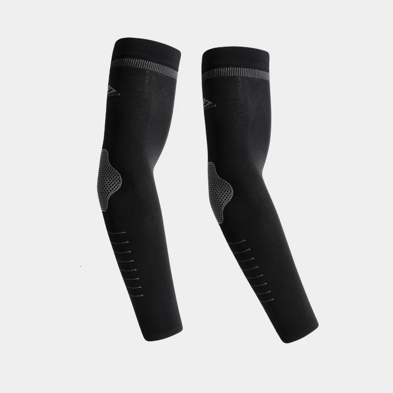 Outdoor sun protection ice sleeve Mens and womens road cycling arm sleeve seamless ice silk sun protection sleeve summer 250430