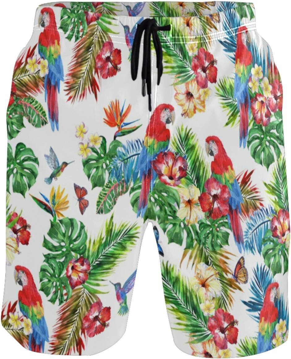 Men's Novelty Beach Shorts Quick Dry Swimwear Sports Running Swim Board Shorts Bathing Suits