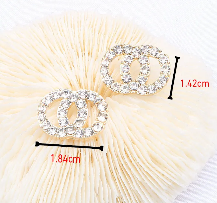 Gold Plated Designer Stud Earring for Fashion Women Double Letter Designers Pearl Jewelry Wedding Party Gift High Quality 20style