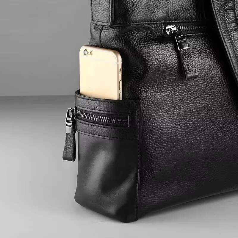 starbags leather cowhide men's Business Bag Briefcase Men's Handbag