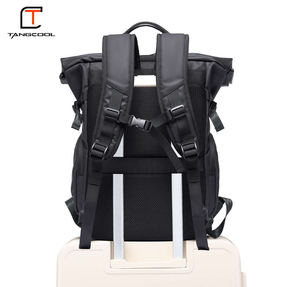 New high-end fashion computer bag, student backpack, large capacity waterproof Oxford cloth men's backpack