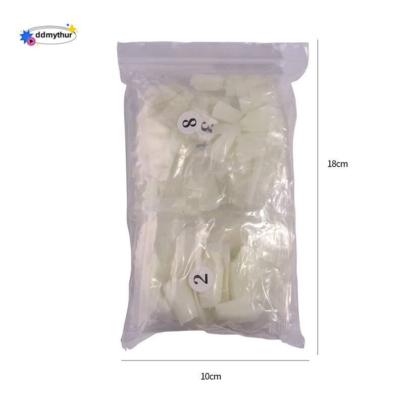 ddmythur Misscheering 500pcs/bag Duck Bill Nail Acrylic False Tips Press On Shaped Fake Nails With Gel DIY Manicure Tools ddmythur