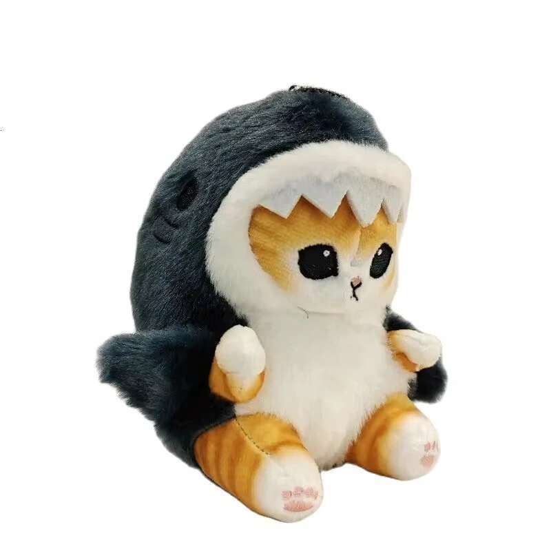 Cute Shark Plush Doll Beautiful Room And Car Shrimp Cat Decoration Pendant Opening Holiday Boys And Girls Gift