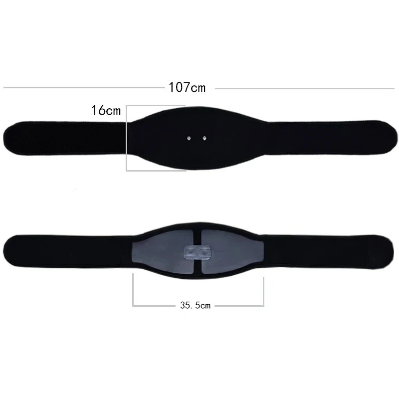 Abdominal Trainer Slimming Belt Muscle Toner Abdominal Toning Belts Fitness Massager Waist Belly Workout Fitness For Men Women 250424