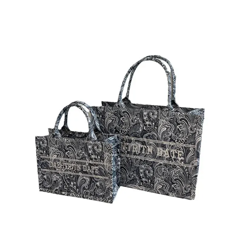 bag handbag tote bag shoulder bag printing multi color large capacity shopping bag daily commuter large bag travel bag totes