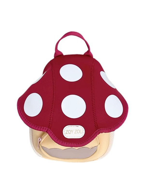 New Mini Cute Mushroom Backpack with Advanced Design, Popular Cute Treasure Series Children's Backpack