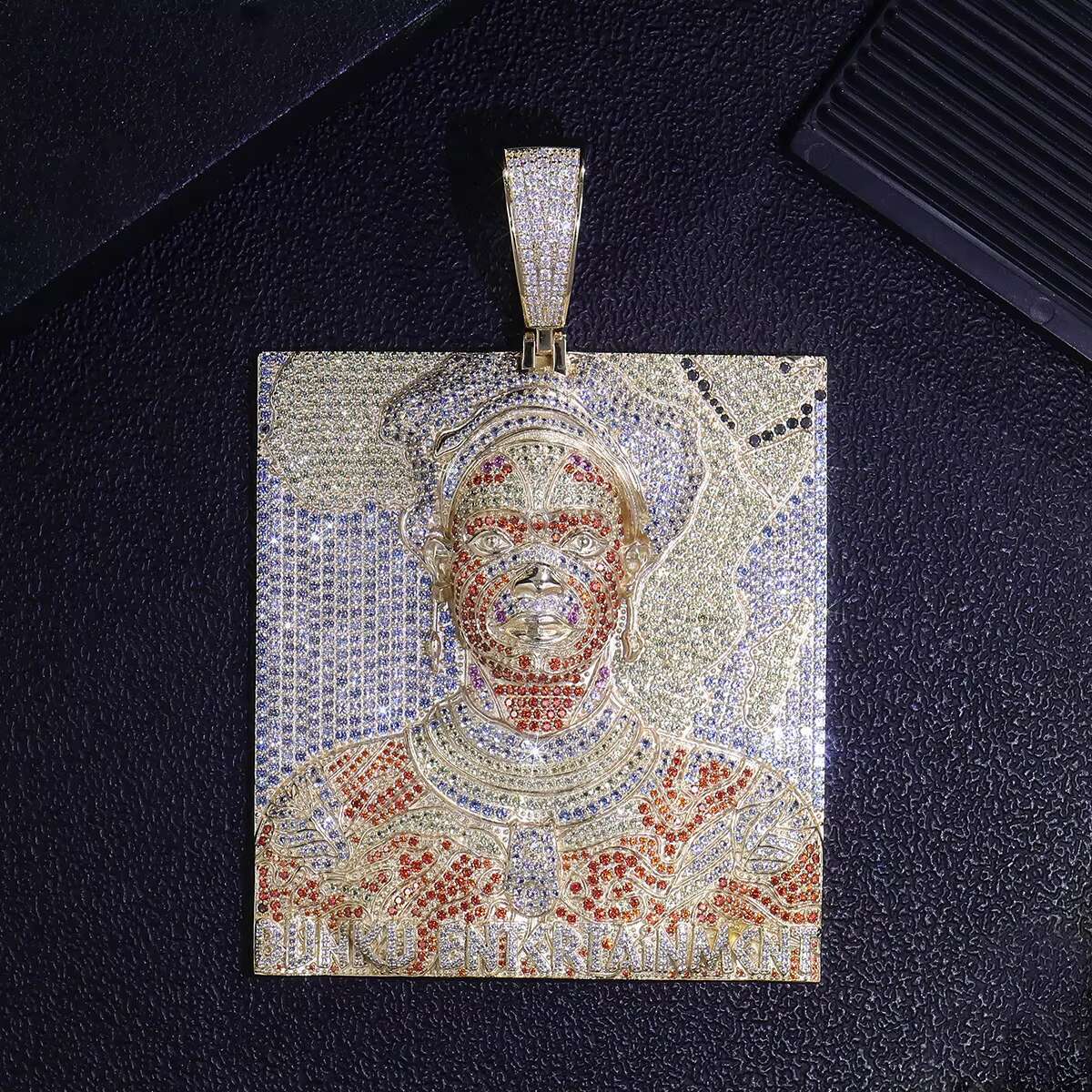 Custom Fine Jewelry Sterling Silver 925 Iced Out Diamond Pendant VVS Color Moissanite Hip Hop Fashion Photos of People Pendant
