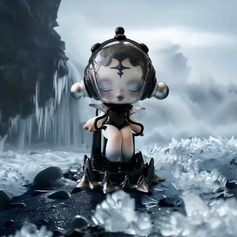 New Pop Music Market Skullpanda Sound Series Fashion Mystery Blind Box Cute Animation Surrounding Action Characters Cute Models Doll Toys GiftsT250430