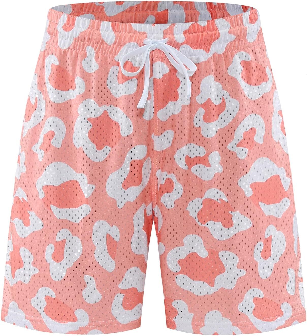 Mens Graphic Print Shorts Casual Fashion Cool Shorts Summer Active Basketball Streetwear Short Pants Trendy Fashion