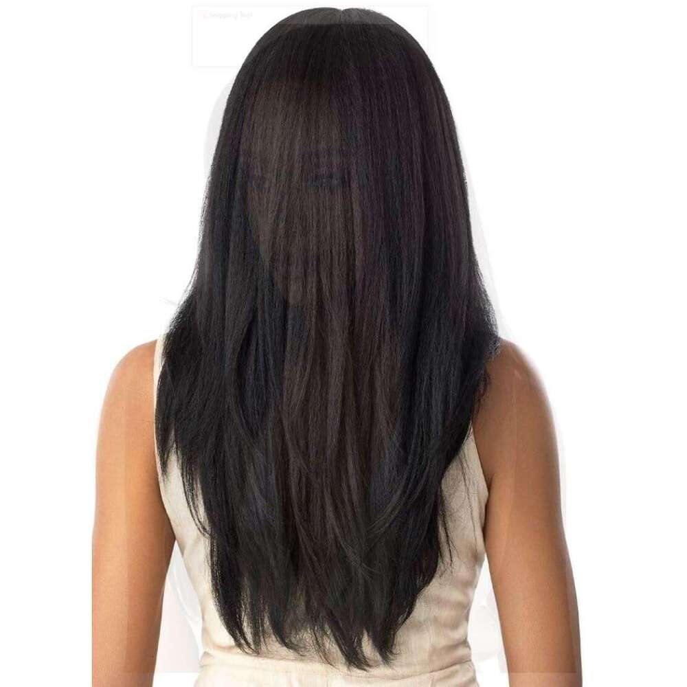 Outre Synthetic Lace Front Wig (Soft & Natural) - NEESHA 203 (Color:1B Off Black)
