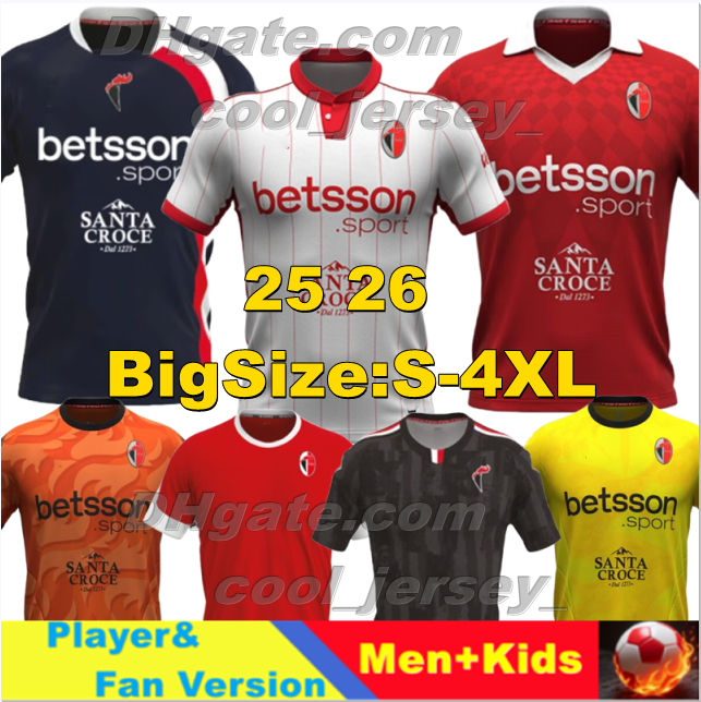 2025 2026 SSC Bari Mens Soccer Jerseys 24 25 26 NOVAKOVICH SGARBI MAITA MATINO BENALI MAIELLO VICARI PUCINO Home Away 3rd Mens Football Shirt