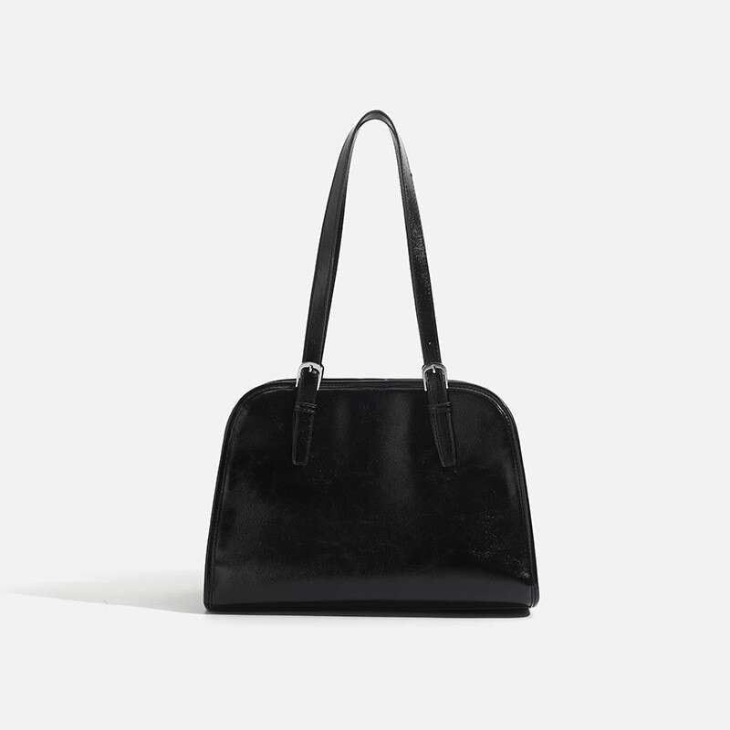 Large Capacity Tote for Women 2024 New Yuanbao Bowling Commuter Bag Single Shoulder Handbag