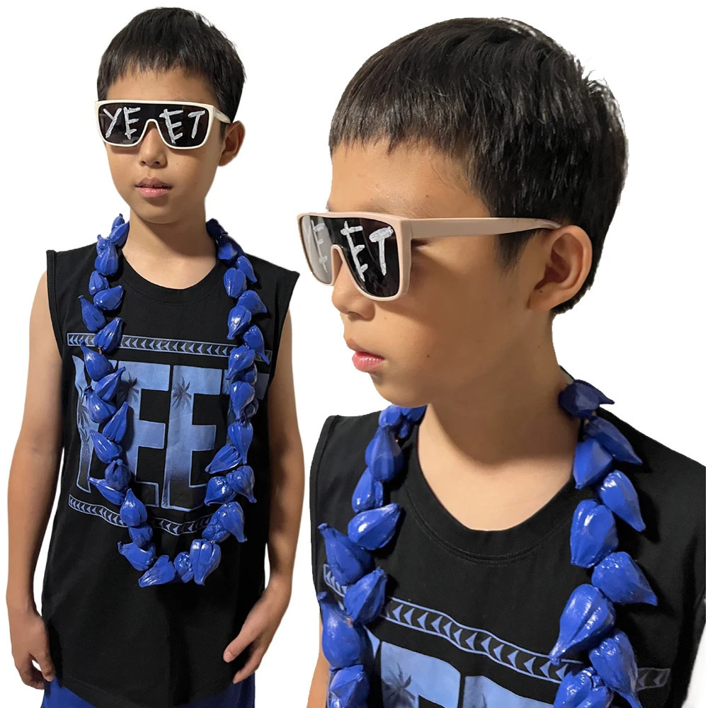 Jimmy Uso glasses ULA FALA Jey Uso Samoan Necklace Family Tribe Necklace Tribal Chief 250430