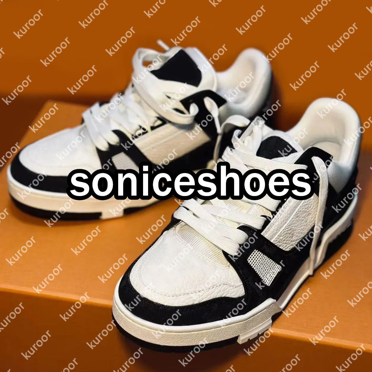 Designer skate shoes Trainer shoes breathable classic shoe mens women casual shoes White lovers trainer designer sneakers printing low cut green red black white run