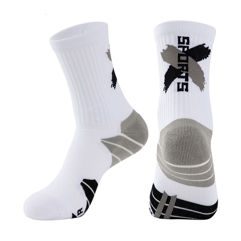 Practical professional basketball socks, children's towel bottom, breathable sports elite, mid tube, high, long tube training