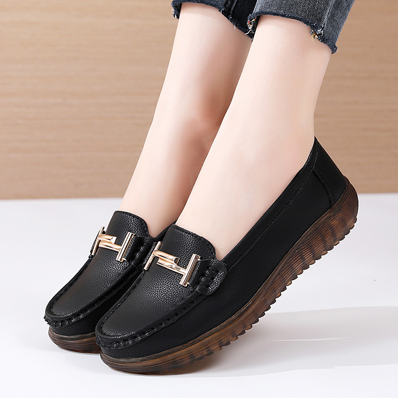 New Spring Single Stylish And Versatile Mom For Women Non Slip One Foot Casual Women S Shoes Ddmysaturn