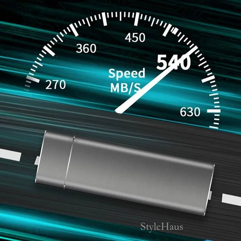 Hard Drives Portable High-speed External 1TB 2TB 64TB SSD Removable Storage Device USB3.1 for Notebook Microcomputers 221105