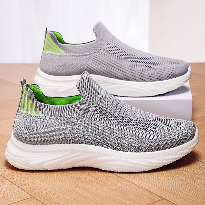 Summer New Casual Breathable Single Old Beijing Cloth Men S Soft Soled Sports Socks Shoes Ddmysaturn