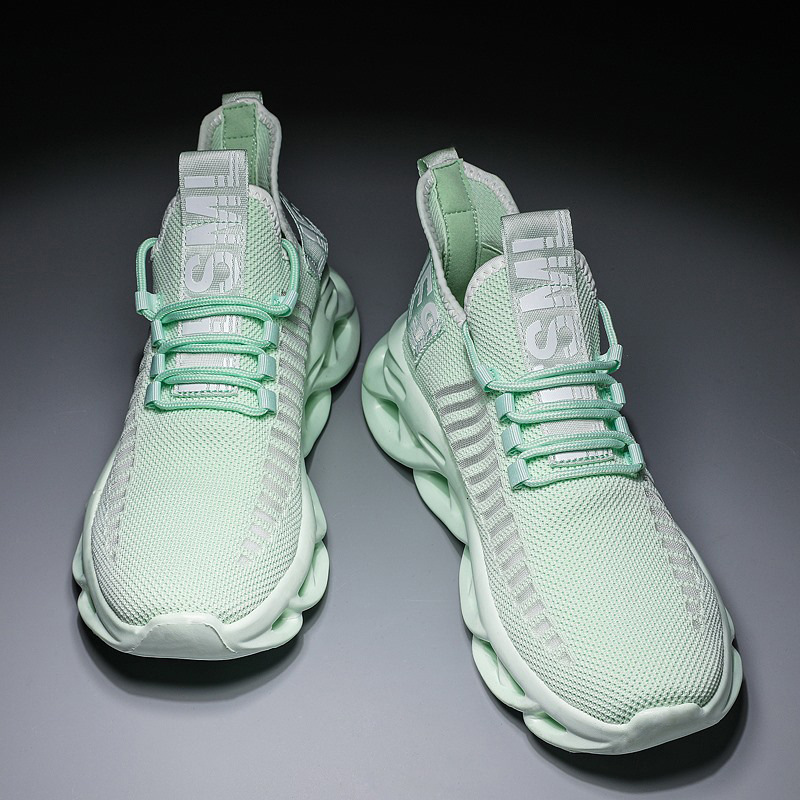 Super Light Large Men S Blade Thick Mesh Breathable Running Light Fried Dough Twists Bottom Fly Woven Shoes Ddmysaturn