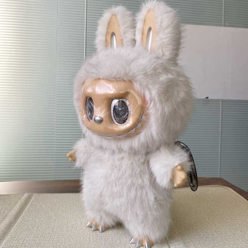 Zimomo Large 58cm Labubu Plushine Anime Dolls I Found You Enamel Characters Mystery Boxes