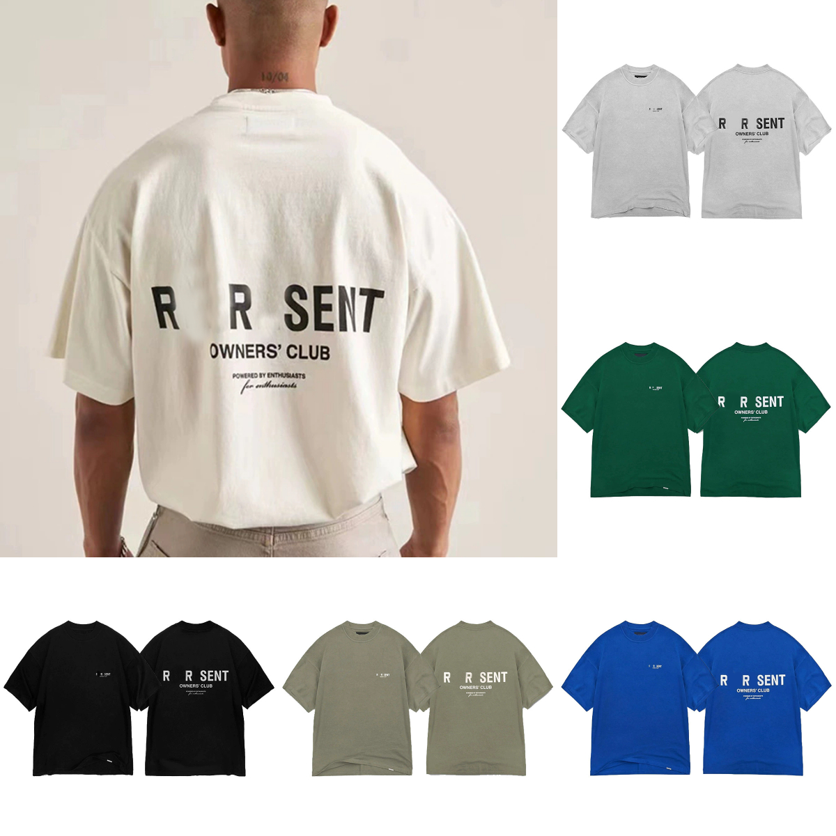 Summer Trend Designer T-Shirts Men's Letters Printed Cotton Short Sleeved Loose Fattened Tops Plus Size Mens Womens T-shirt