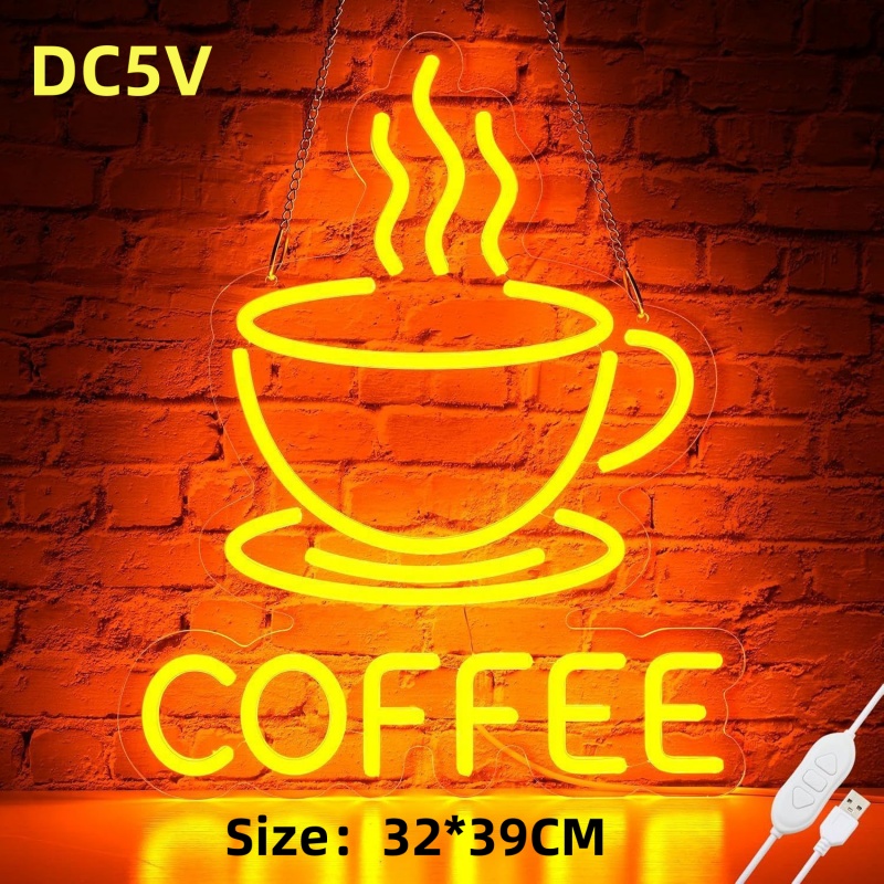 DC5V USB Operated LED Neon Light Sign Cat Animal Decorative Lights for Home Wall Party Wedding Birthday Kids Girls Room