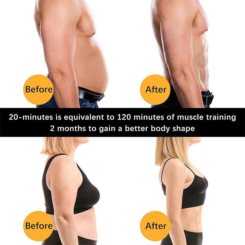 ABS Stimulator Ab MachineAbdominal Toning Belt Workout Portable Ab Stimulator Home Office Fitness Workout Equipment for Abdomen 250424