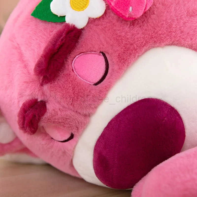 Disney Cute Party Strawberry Bear Plush Toy Cartoon Animation Stuffed Plush Doll Valentines Day Gift for Girlfriend Birthday W250430