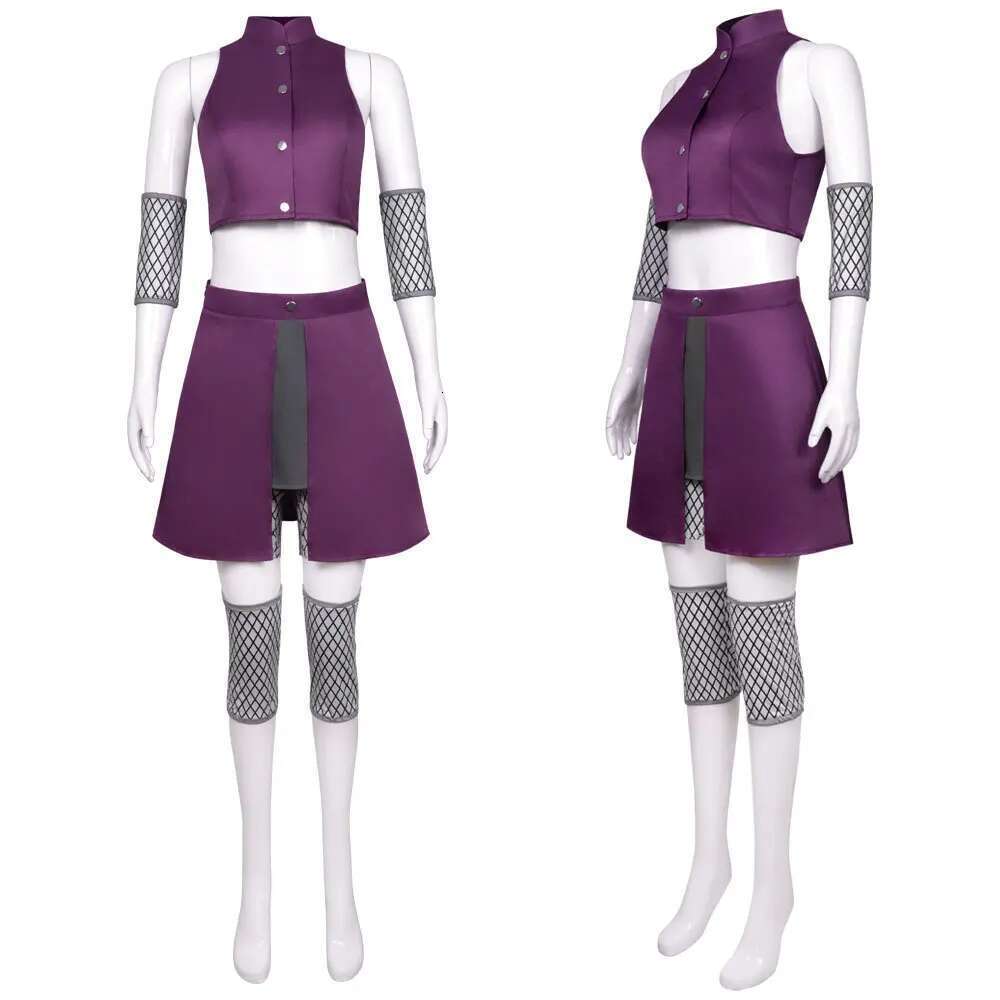2024New Anime Ninja Ino Shika Cho Cosplay Boar Deer Butterfly Halloween Costumes For Woman Adults Role Play Party