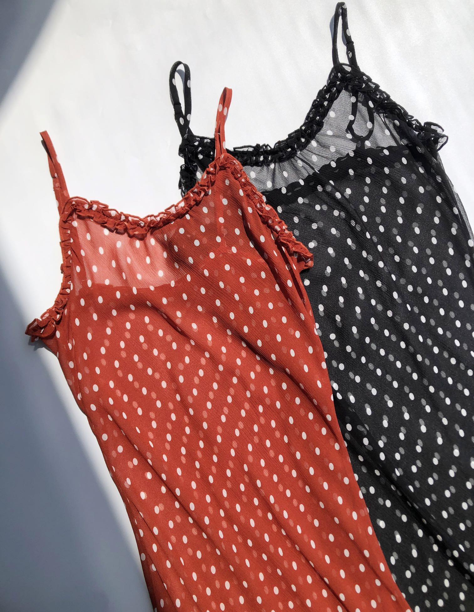 2025 Polka dot silk skirt Fashion Week Show Customized Fashion Tailored clothing omens Fashion Paris.M370