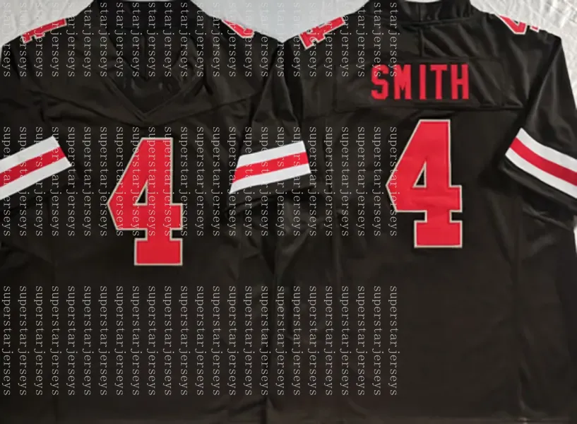 4 Jeremiah Smith 2025 College Football Jersey Will Howard Treveyon Henderson Downs Cody Simon Denzel Burke Stroud Miyan Egbuka