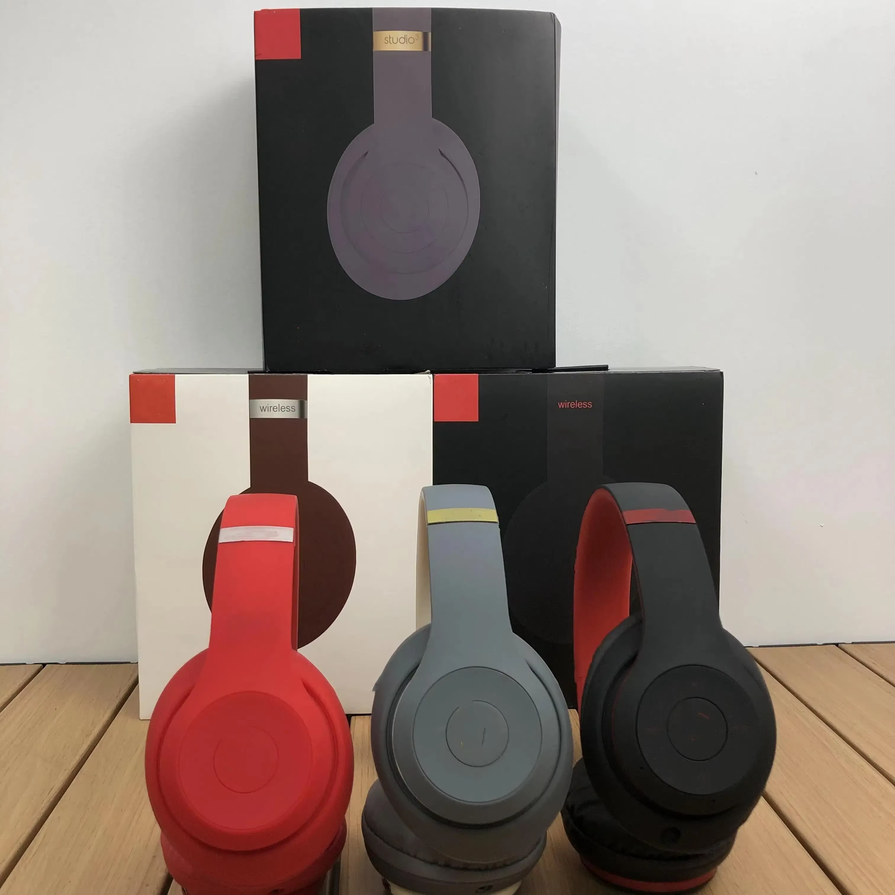 2025 Hot Sale Studio3 Solo Wireless Bluetooth Headphones Noise Cancelling ANC Outdoor Running Sports Music Gaming Headphones