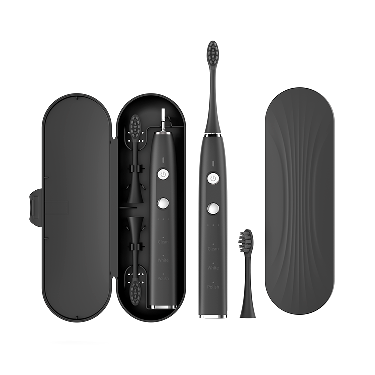 Factory Rechargeable 3 Modes Travel Household Soft Electric Sonic Toothbrush