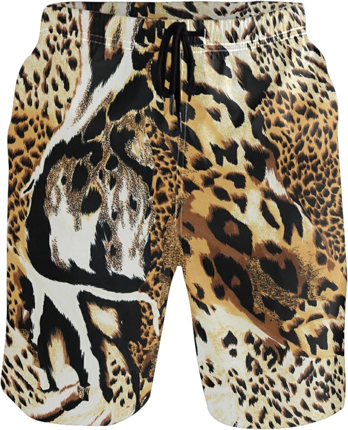 Stylish Summer Swim Trunks Men's Quick Dry Board Shorts Bathing Suit with Pockets for Men Boyfriends Youth trend